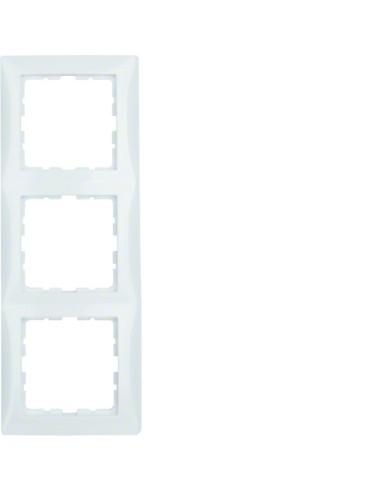 S.1 Ramka 3-krotna, biały, połysk  10138989 Berker Hager