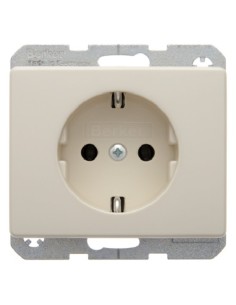 Arsys Gniazdo SCHUKO, kremowy  47150002 Berker Hager
