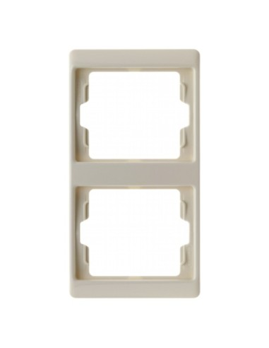 Arsys Ramka 2-krotna pionowa, kremowy  13230002 Berker Hager