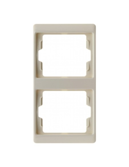 Arsys Ramka 2-krotna pionowa, kremowy  13230002 Berker Hager