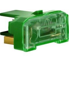 Akcesoria osprzęt Wkładka żarowa z zaciskiem neutralnym, mechanizm, zielony 167601 Berker Hager