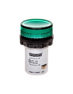 Lampka sygnalizacyjna 24V zielona T0-MBSD024Y