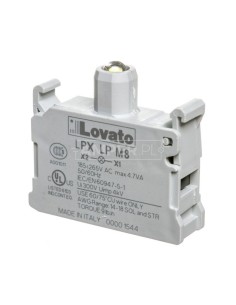 Lampka sygnalizacyjna LED biała 185-265V AC LPXLPM8