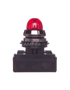 Lampka sygnalizacyjna 22mm czerwona L22GD 24-230V AC/DC W0-LDU1-L22GD C