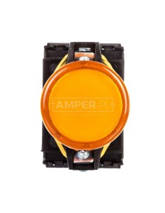 Lampka sygnalizacyjna 22mm żółta L22D 24-230V AC/DC W0-LDU1-L22D G