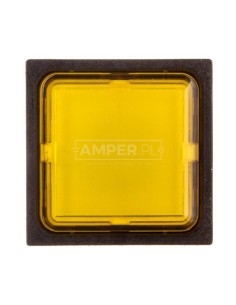 Lampka sygnalizacyjna 25x25mm żółta 24V AC/DC Q25LF-GE 089252