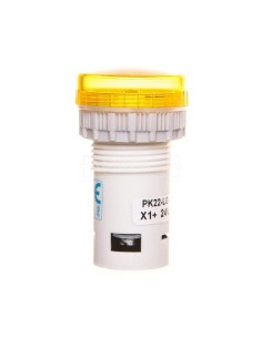 Lampka kompaktowa żółta PK22-LG-24-LED AC/DC
