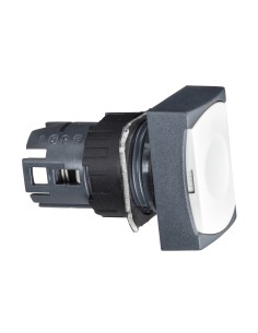 Napęd przycisku kwadr. biała kryta O16 samoczynny powrotny bez oznaczenia ZB6DA1