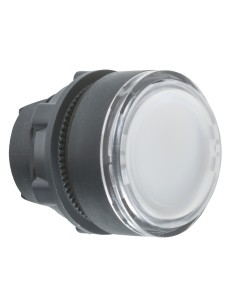 Główka przycisku biała kryta O 22, z sam. powr. -bez ozn. ZB5AA18