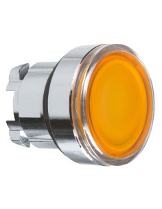 Napęd przycisku kryta pomarań. podśw. O22 push-push zing. LED ZB4BH053