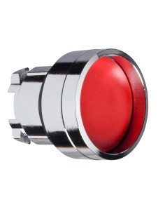 Napęd przycisku czerw. wpuszczona O 22, z sam. powr., bez ozn. ZB4BA46