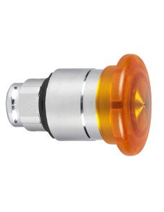 Główka podśw. przyc. grzybk. O22 zat. awar. pamar. O40 z sam. powr. zint. LED ZB4BW453