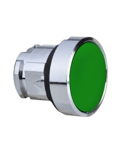 Główka przyc. ziel. kryta O 22, z sam. powr. -bez ozn. ZB4BP38