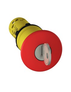 Przycisk bezpieczeństwa 22mm 1Z 1R IP66 klucz XB7NL4532