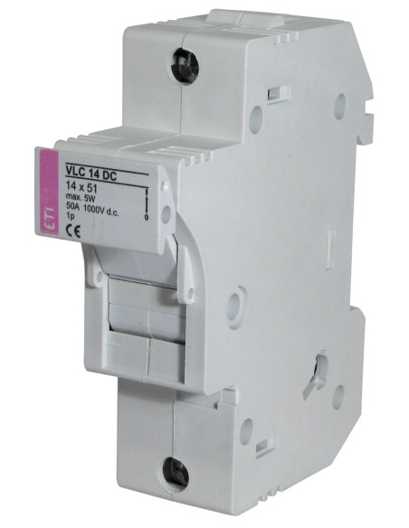 Rozłącznik bezpiecznikowy cylindryczny PV 1P 50A 14x51mm /z sygnalizacją/ VLC 14 DC 1P-L 002561102