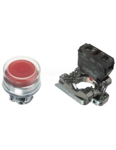 Przycisk sterowniczy 22mm czerwony z samopowrotem 1R XB4BP42