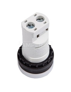 Lampka sygnalizacyjna 22mm biała do żarówek z trzonkiem BA M22-LC-W 216907