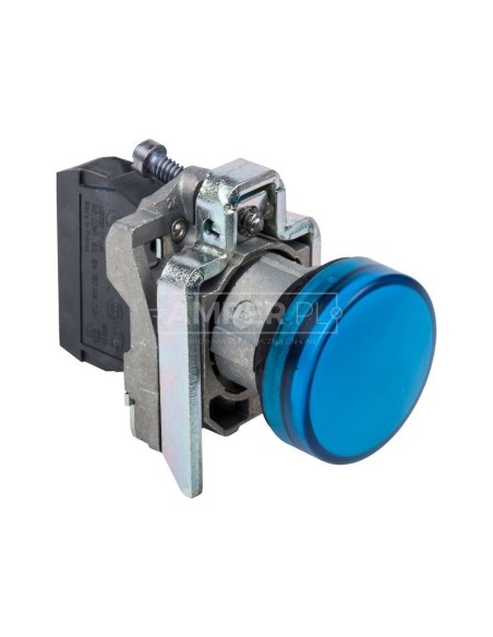 Lampka sygnalizacyjna 22mm niebieska 24V AC/DC LED XB4BVB6