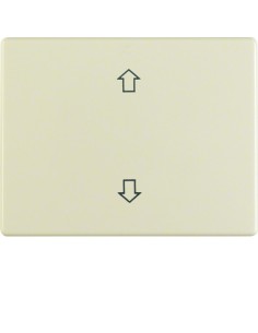 Arsys Klawisz z nadrukiem symbolu "strzałki", kremowy 14050302 Berker Hager