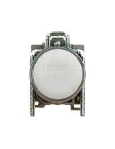 Przycisk sterowniczy 22mm biały 1Z 1R z samopowrotem z podświetleniem XB4BW3165