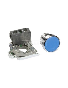 Przycisk sterowniczy 22mm niebieski z samopowrotem 1Z XB4BA61