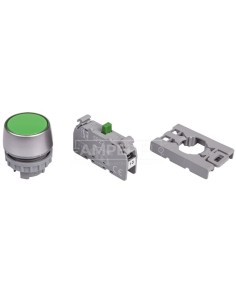 Przycisk sterowniczy 22mm zielony z samopowrotem 1Z SP22-KZ-10\.