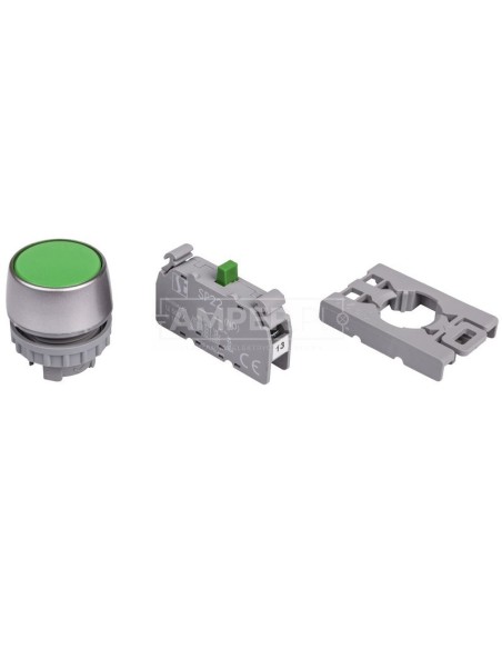 Przycisk sterowniczy 22mm zielony z samopowrotem 1Z SP22-KZ-10\.