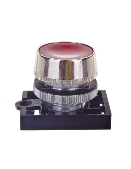 Napęd przycisku 22mm czerwony IP55 z samopowrotem W0-N-NEK22M-K C