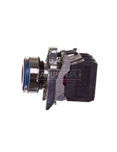 Przycisk sterowniczy 22mm niebieski 1Z 1R z samopowrotem Z podświetleniem XB4BW36M5
