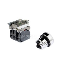 Przycisk sterowniczy 22mm biały z samopowrotem z podświetleniem 1Z 1R XB4BW31B5