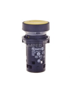 Przycisk sterowniczy 22mm żółty z samopowrotem 1Z XB7NA81