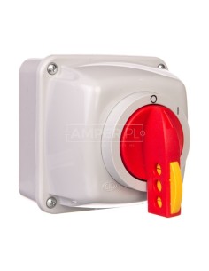 Łącznik krzywkowy ŁUK 25-13/5 IP65 0-1 włącz-wyłącz w obudowie 922516