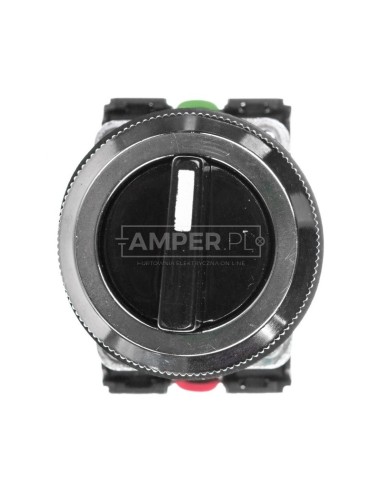 Przycisk sterowniczy pokrętny I-0-II niestabilny 1Z 1R czarny NEF30-TPeXY W0-NEF30-TPE XY S