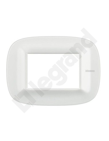 AXOLUTE Ramka owalna 3-modułowa biała Corian HB4803CGW