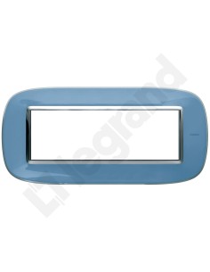 AXOLUTE Ramka owalna 6-modułowa błękit HB4806DZ