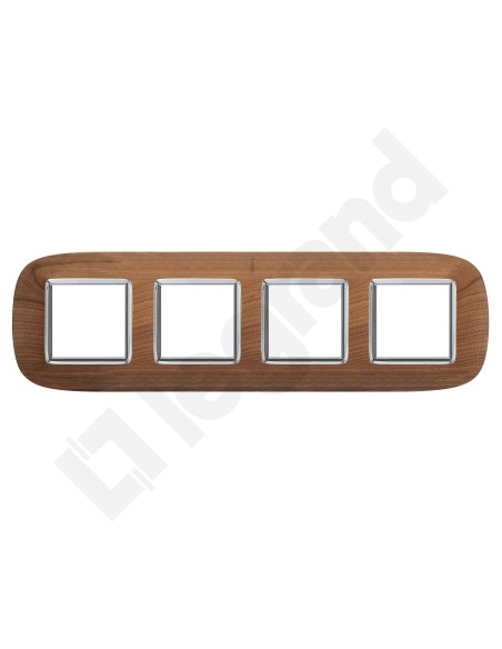 AXOLUTE Ramka owalna 4x2-modułowa wiśnia HB4802/4LCA