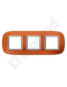 AXOLUTE Ramka owalna 3x2-modułowa oranż HB4802/3DR