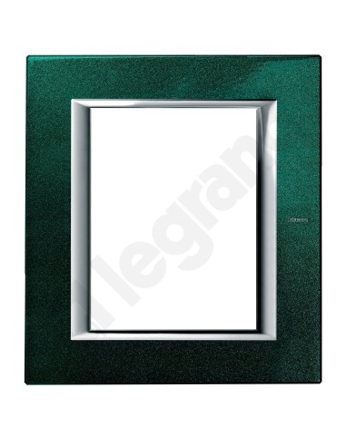 AXOLUTE Ramka 3+3-modułowa ZIELONA LAK HA4826VS