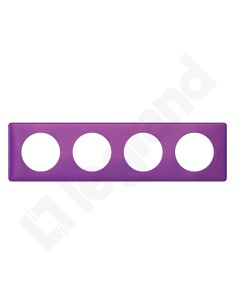 CELIANE Ramka poczwórna uniwersalna purpura 068714