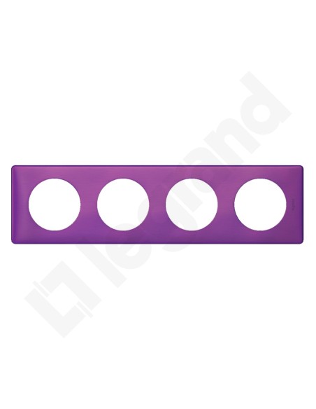 CELIANE Ramka poczwórna uniwersalna purpura 068714