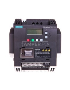 Falownik Uwe400V, Uwy3x400V/7,3A 3,0kW Sinamics V20 6SL3210-5BE23-0UV0