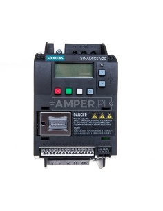 Falownik Uwe400V, Uwy3x400V/1,3A 0,37kW Sinamics V20 6SL3210-5BE13-7UV0