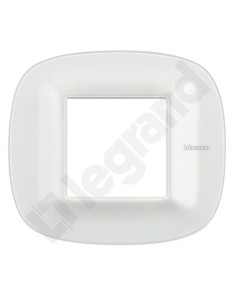 AXOLUTE Ramka owalna 2-modułowa biała HB4802CGW