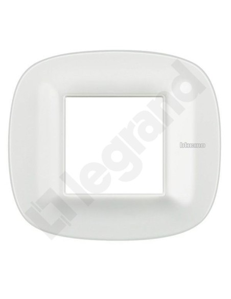 AXOLUTE Ramka owalna 2-modułowa biała HB4802CGW