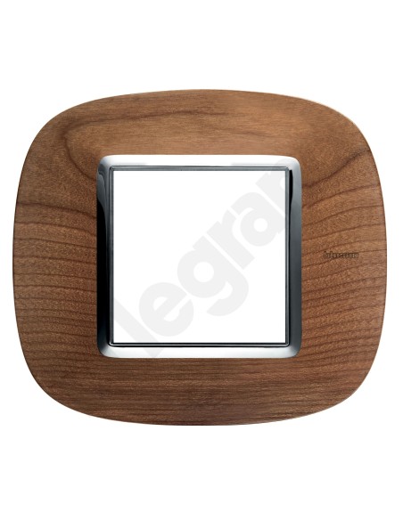 AXOLUTE Ramka owalna 2-modułowa wiśnia HB4802LCA