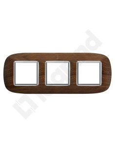 AXOLUTE Ramka owalna 3x2-modułowa orzech HB4802/3LNC