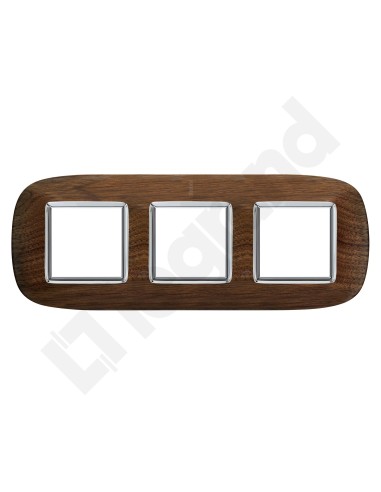 AXOLUTE Ramka owalna 3x2-modułowa orzech HB4802/3LNC
