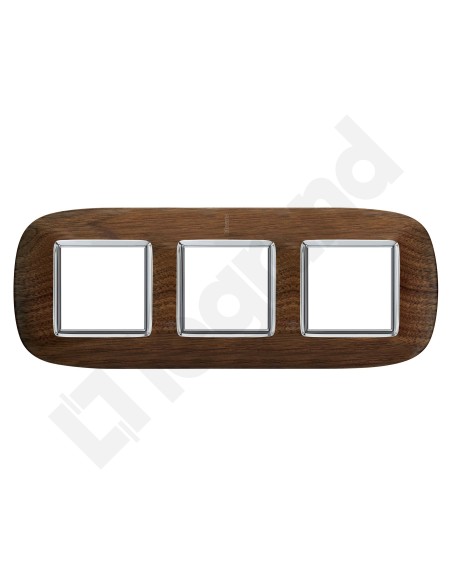 AXOLUTE Ramka owalna 3x2-modułowa orzech HB4802/3LNC