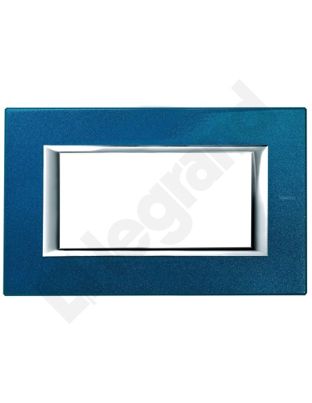 AXOLUTE Ramka 4-modułowa NIEBIESKA LAK HA4804BM
