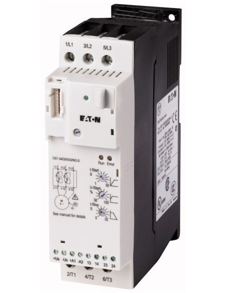 Softstart 3-fazowy 400VAC 24A 11kW/400V Uc24V DC SmartWire-DT DS7-34DSX024N0-D 134949